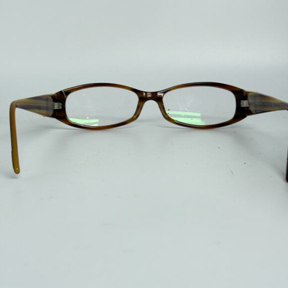 Bvlgari‎ 467-B 809 Eyeglasses Frames Full RIm 54-16-135 Brown H18989